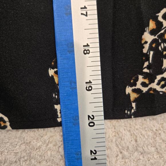 Emery Rose Cami Tank Top with Leopard Print Skulls Women's Size 3XL - Picture 7 of 8